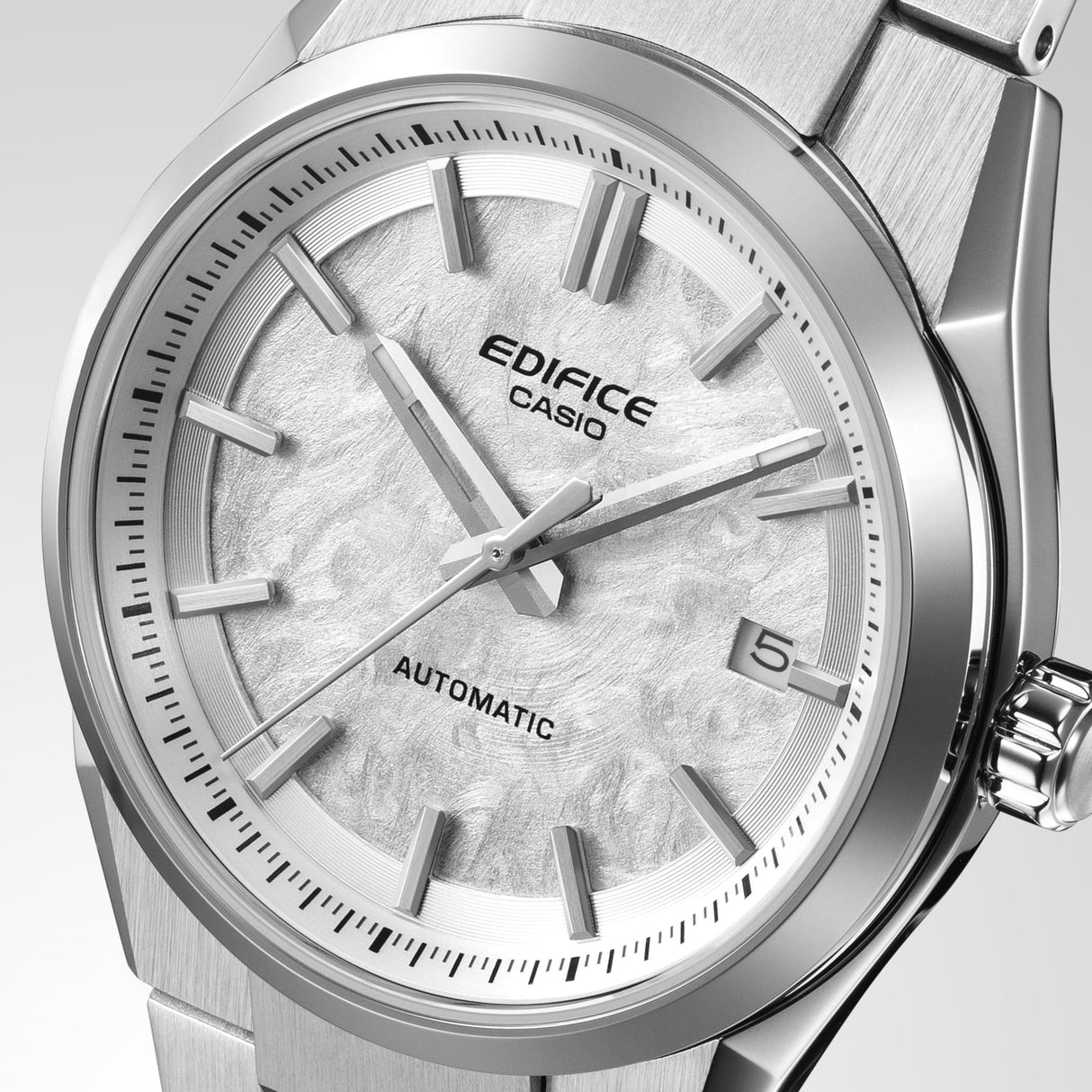 Edifice Automatico Acciaio Argento