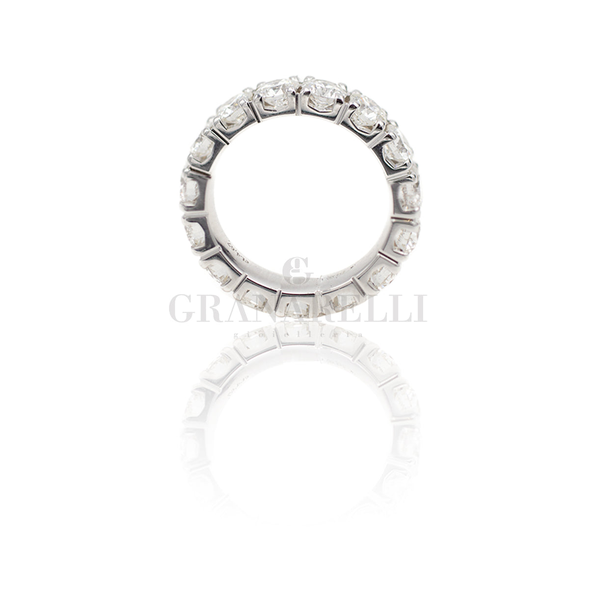 Anello Fedina Eternity Diamanti 3,40kt