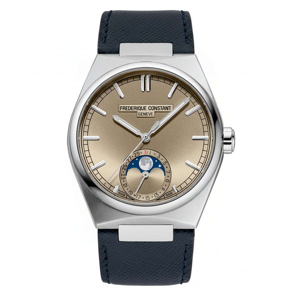 Highlife Moonphase Date Manufacture Automatico Pelle 39mm