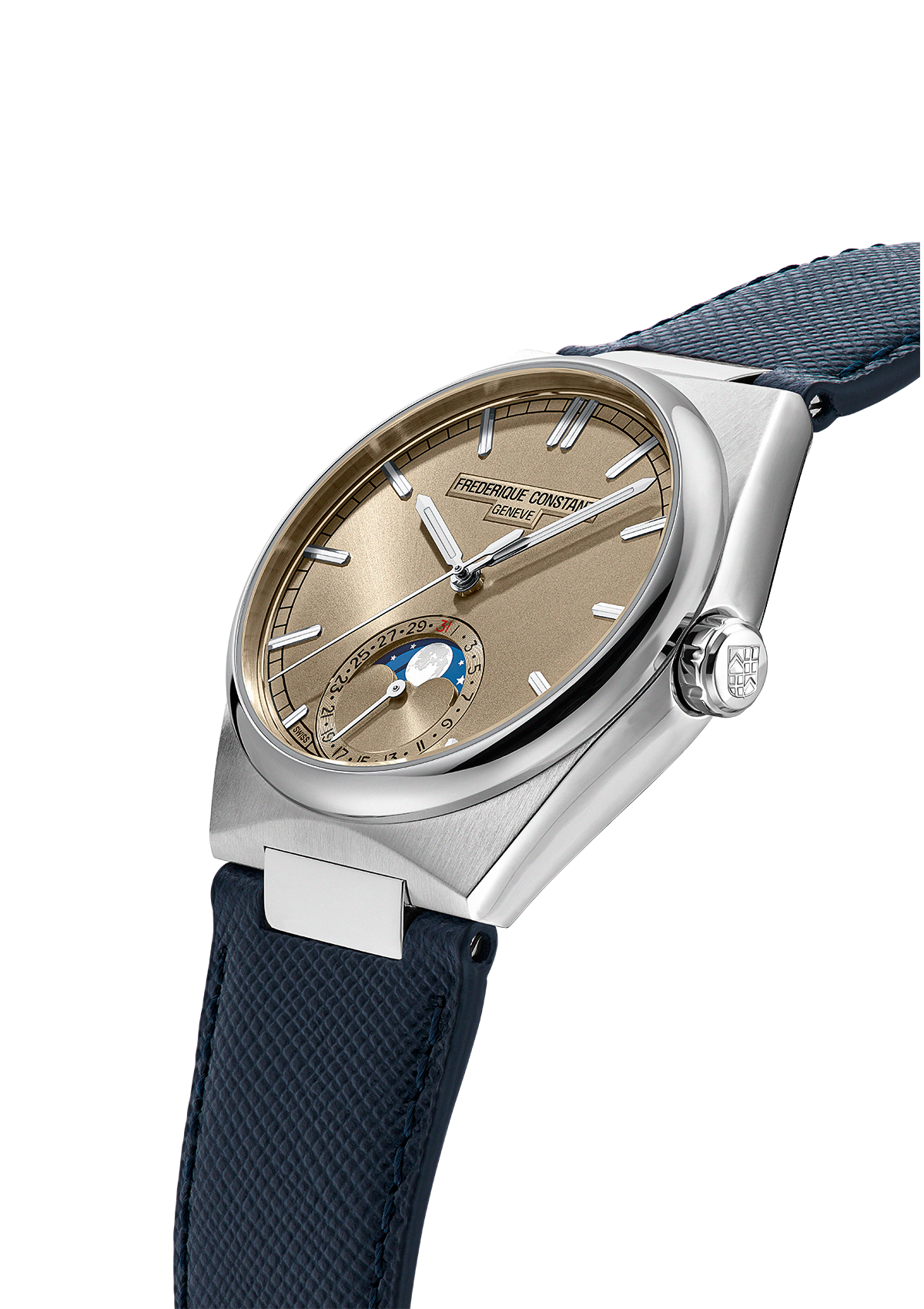 Highlife Moonphase Date Manufacture Automatico Pelle 39mm