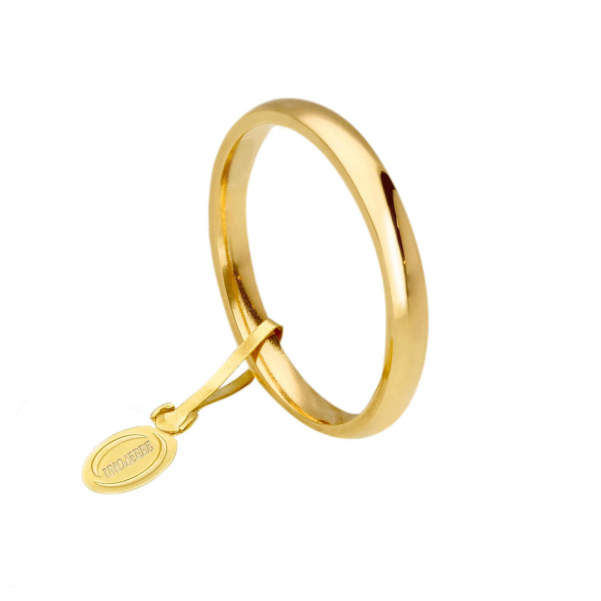 Fede Matrimoniale "Comoda" Oro Giallo 18 kt