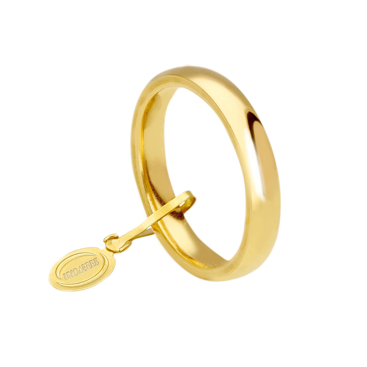 Fede Matrimoniale "Comoda" Oro Giallo 18 kt