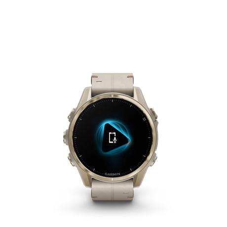 fēnix® 8 - 43 mm, AMOLED Soft Gold-Orologi-GARMIN-Gioielleria Granarelli
