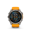 fēnix® 8 - 51 mm, AMOLED Titanium & Spark Orange-Orologi-GARMIN-Gioielleria Granarelli
