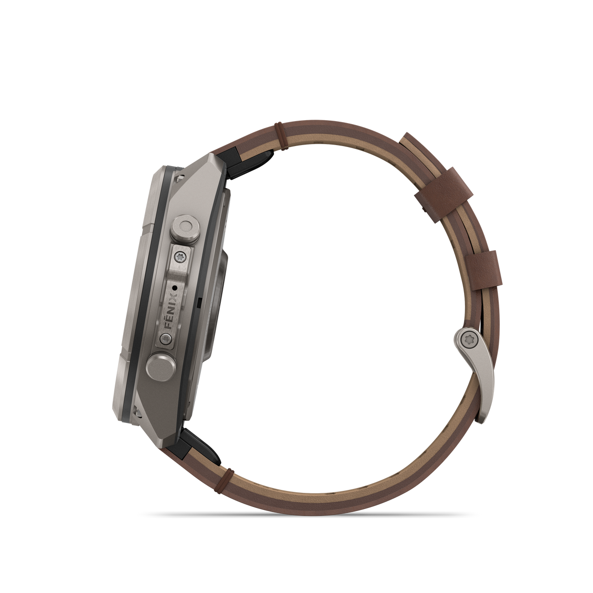 fēnix® 9 Pro InReach - 51 mm Titanium Walnut Leather