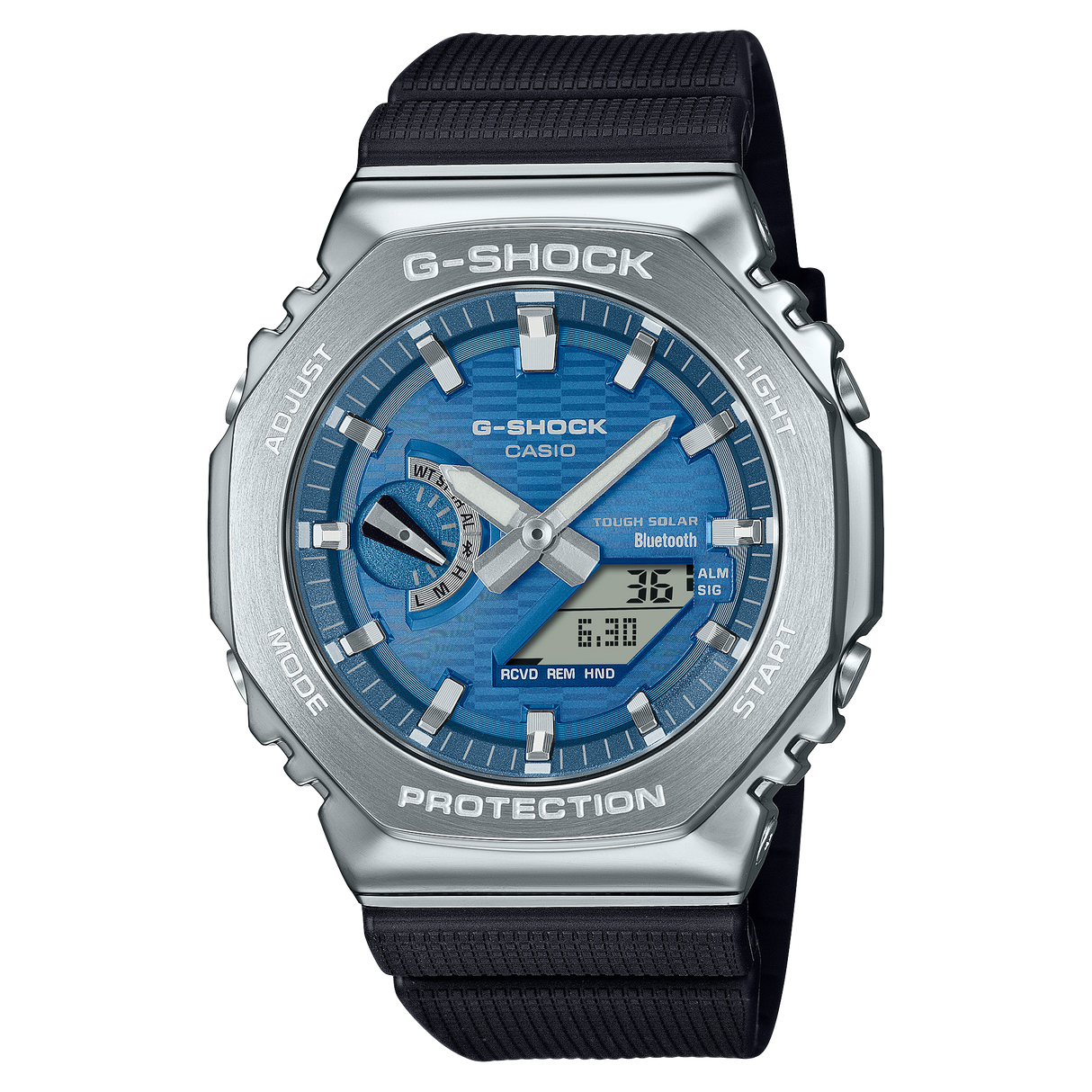 G-Shock G-Steel Blu Gomma