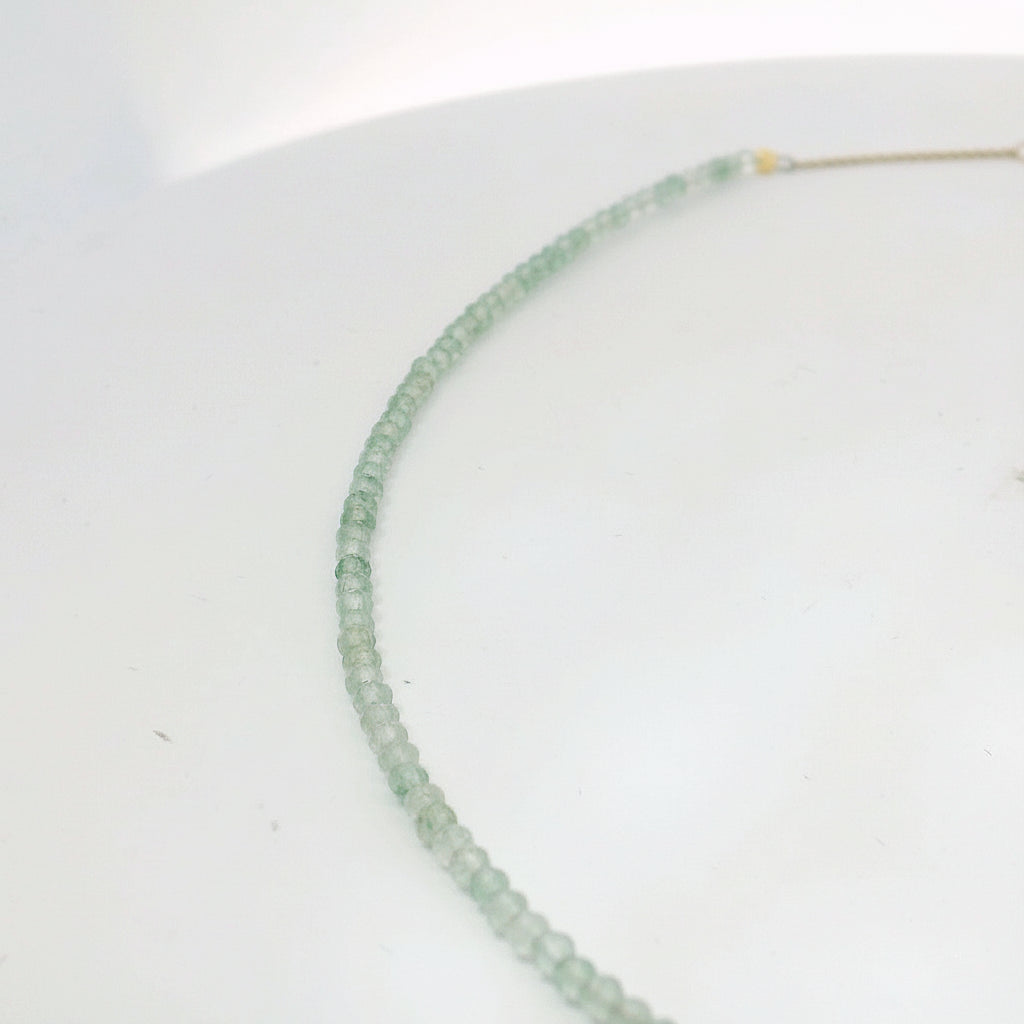 Collana pietre naturali "Quarzo Verde"