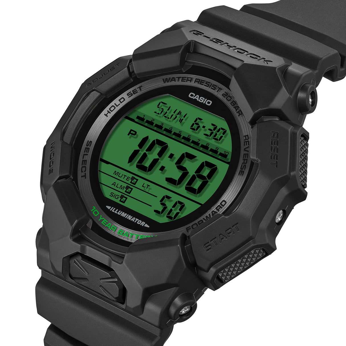 G-Shock Classic GD-010 Black Nero