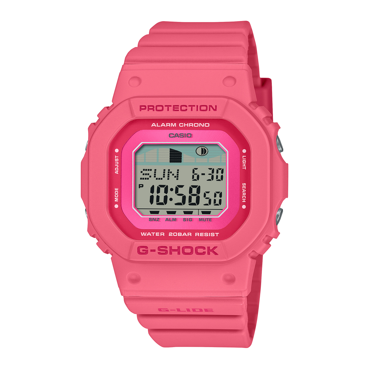 G-Shock G-Lide GLX Pink Rosa