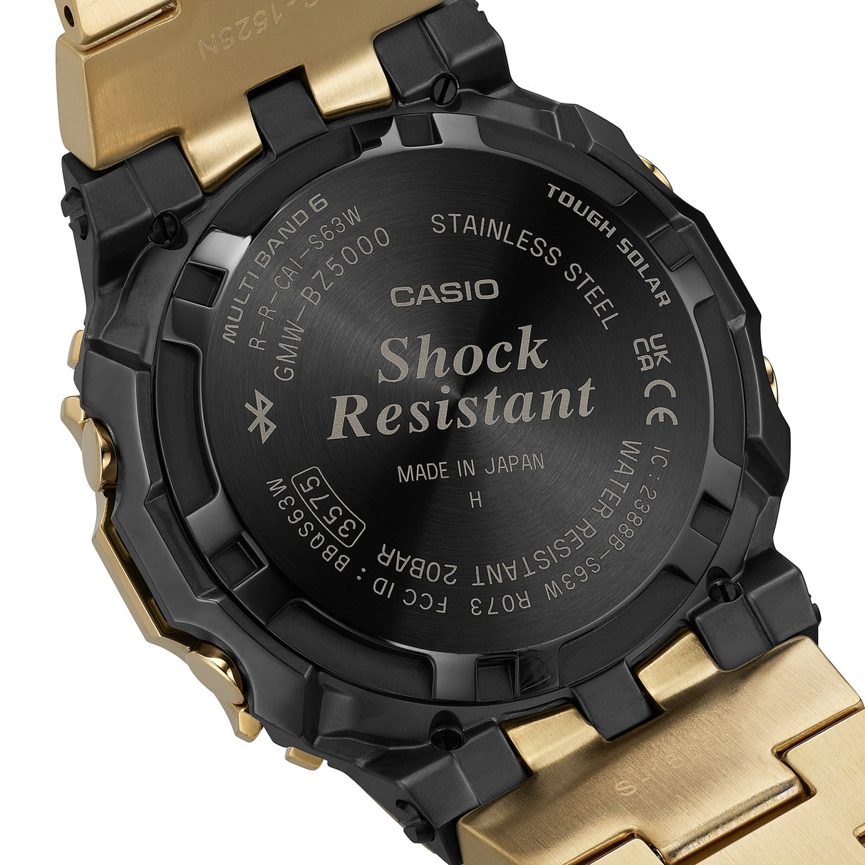 G-Shock Dorato Acciaio