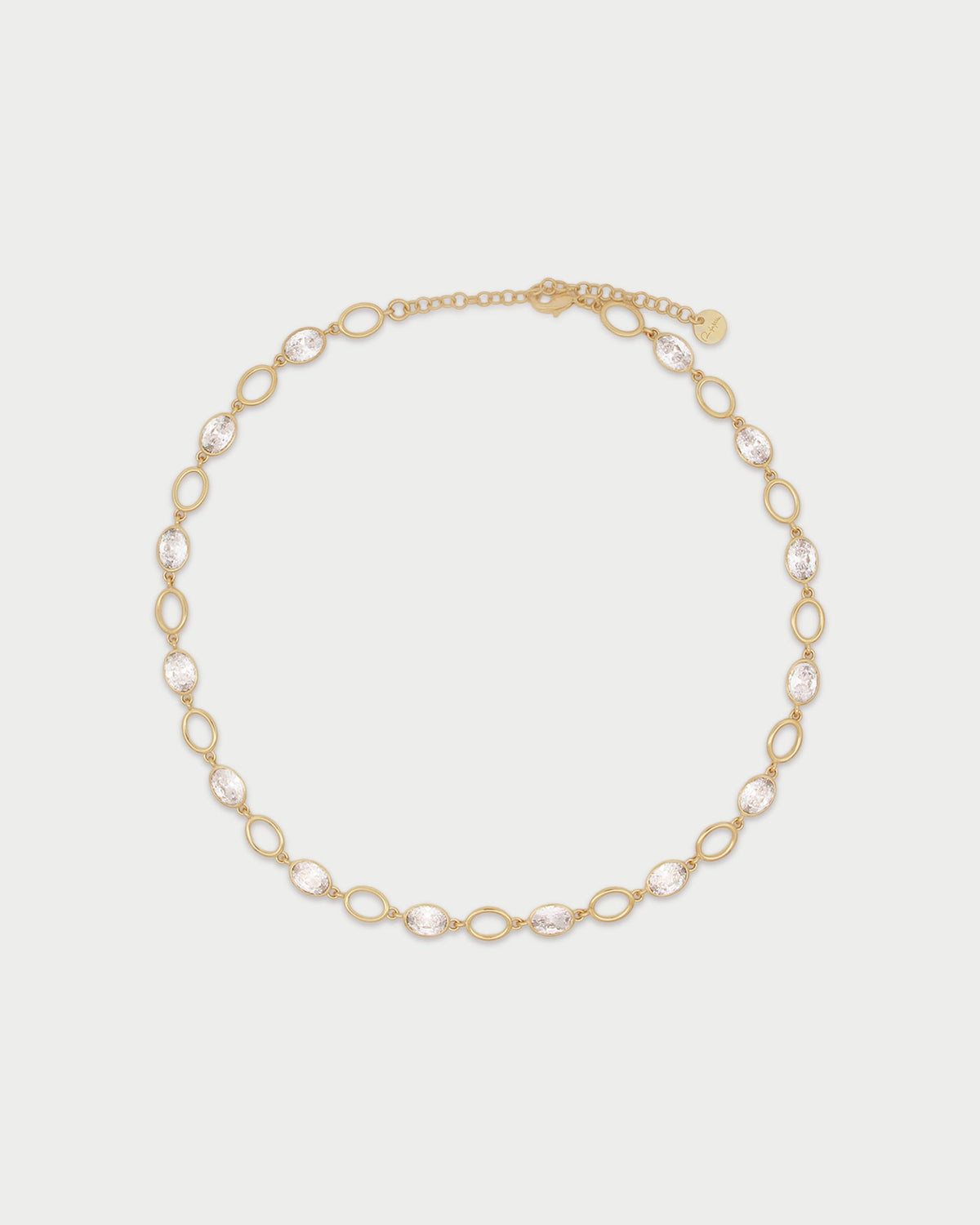 Girocollo Alternato Oval Cut