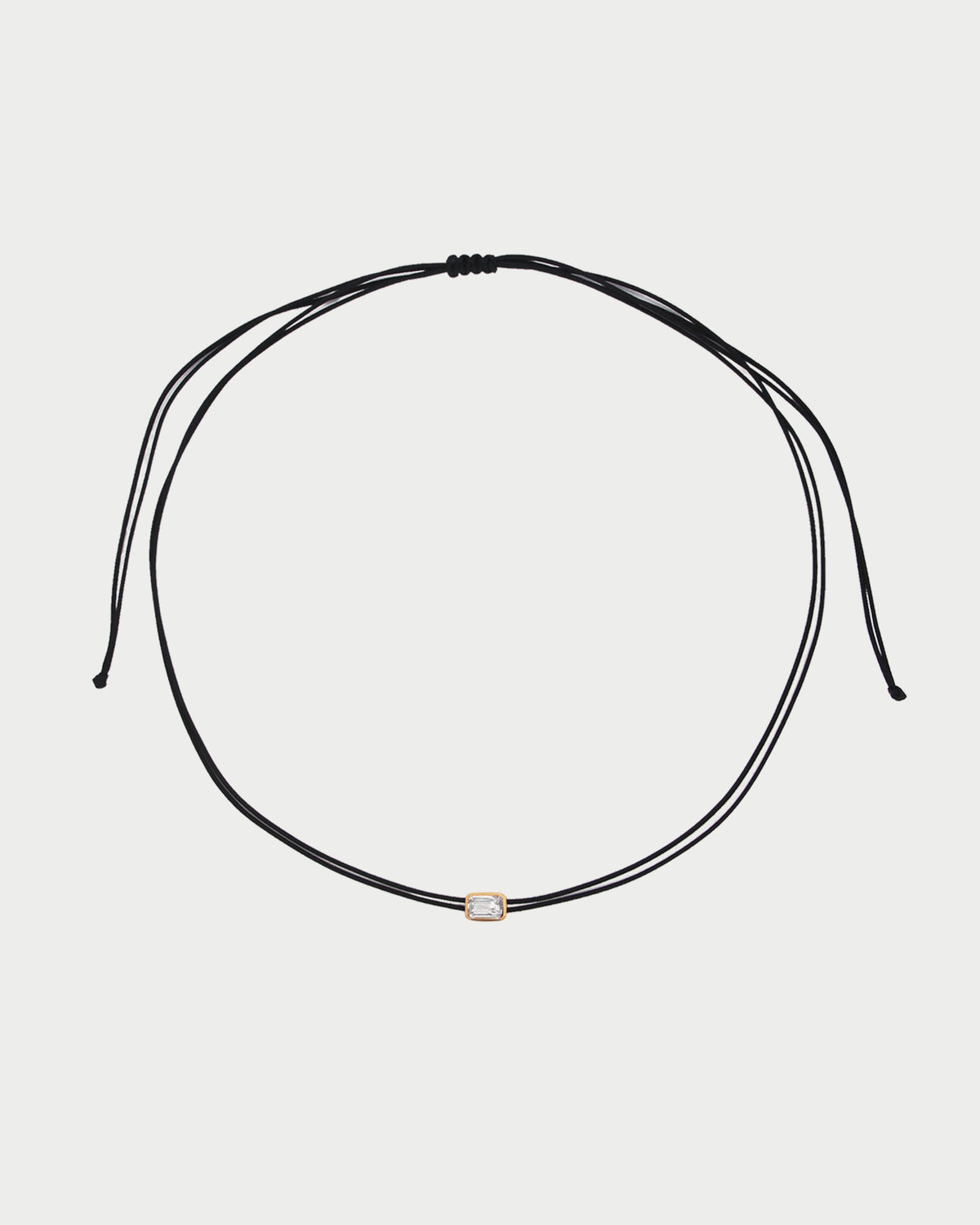 Choker tessuto Emeral Cut
