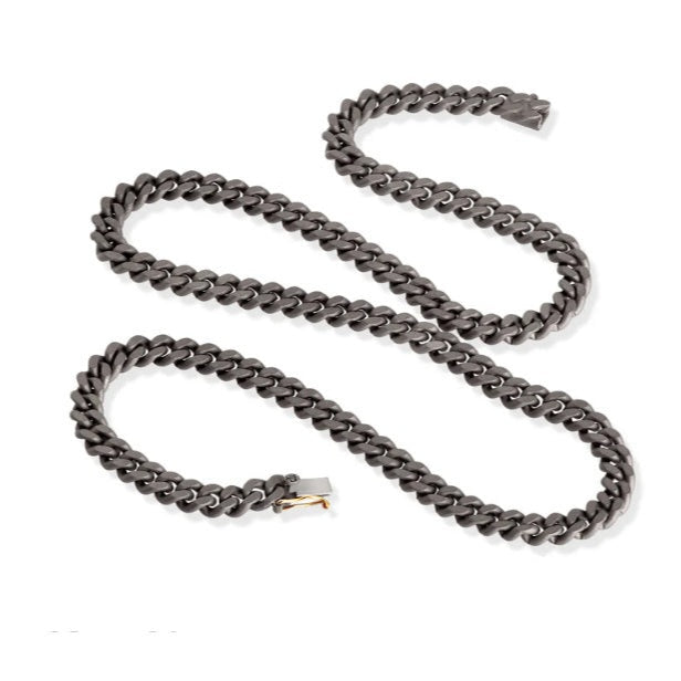 Collana Groumette in Titanio-Girocolli-MANO-Gioielleria Granarelli