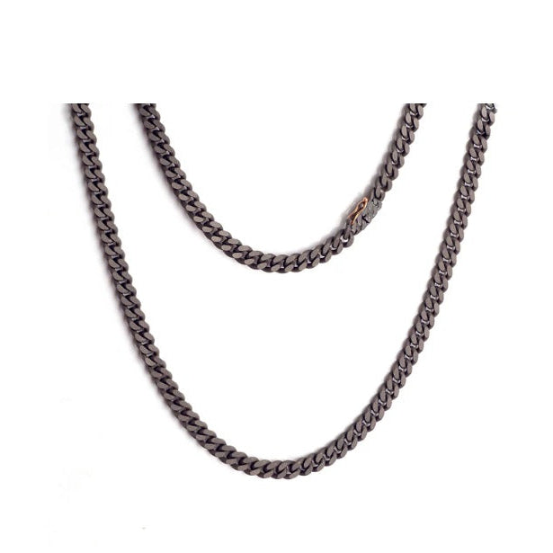 Collana Groumette in Titanio-Girocolli-MANO-Gioielleria Granarelli
