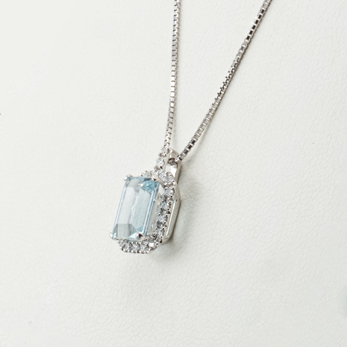 Girocolli Girocollo Acquamarina e diamanti MIRCO VISCONTI