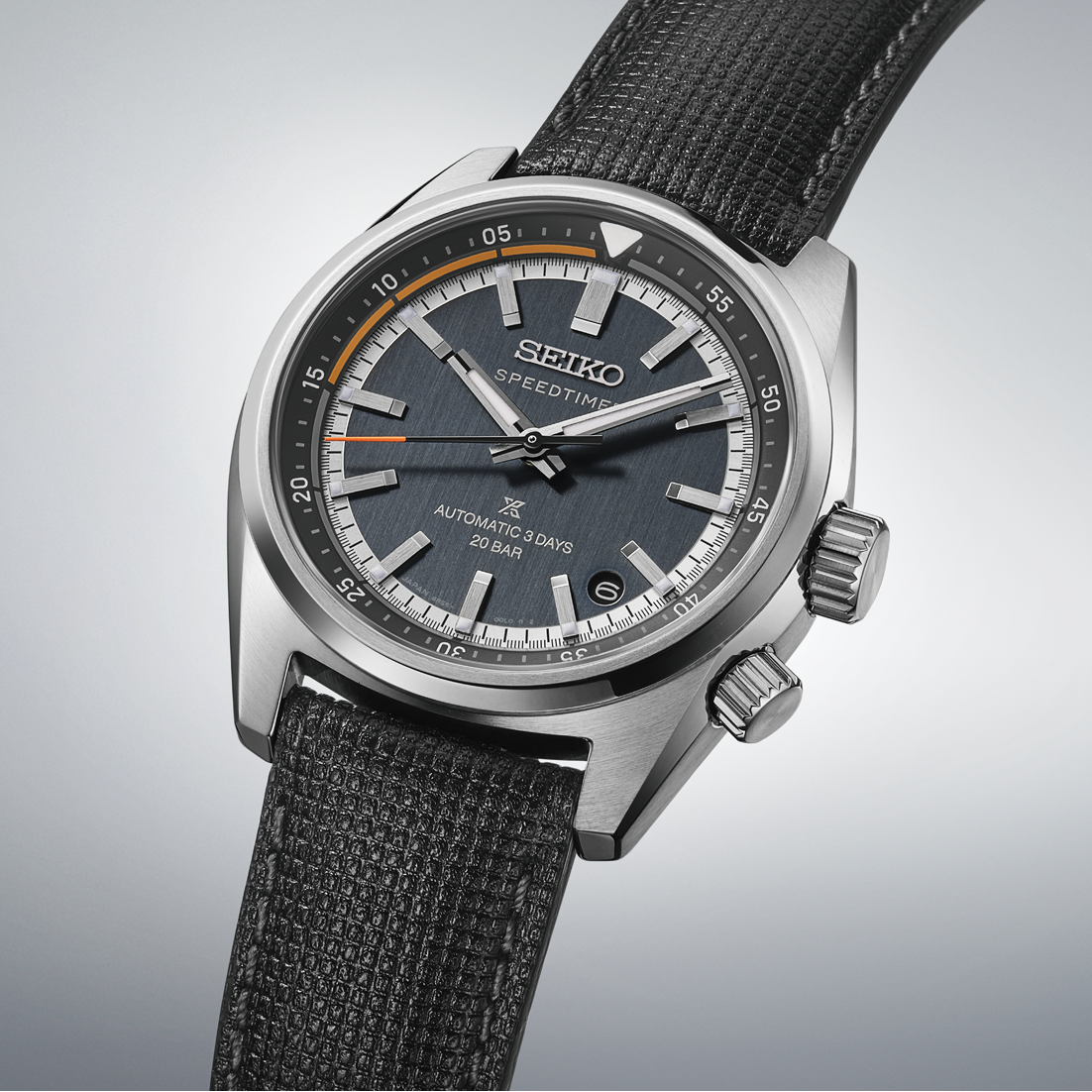 Prospex Speedtimer Auotmatico Nero Pelle 39mm