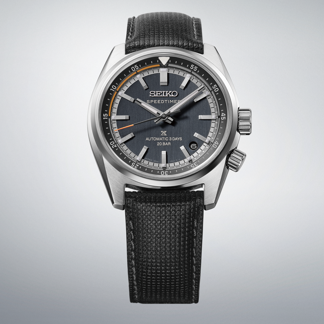 Prospex Speedtimer Auotmatico Nero Pelle 39mm