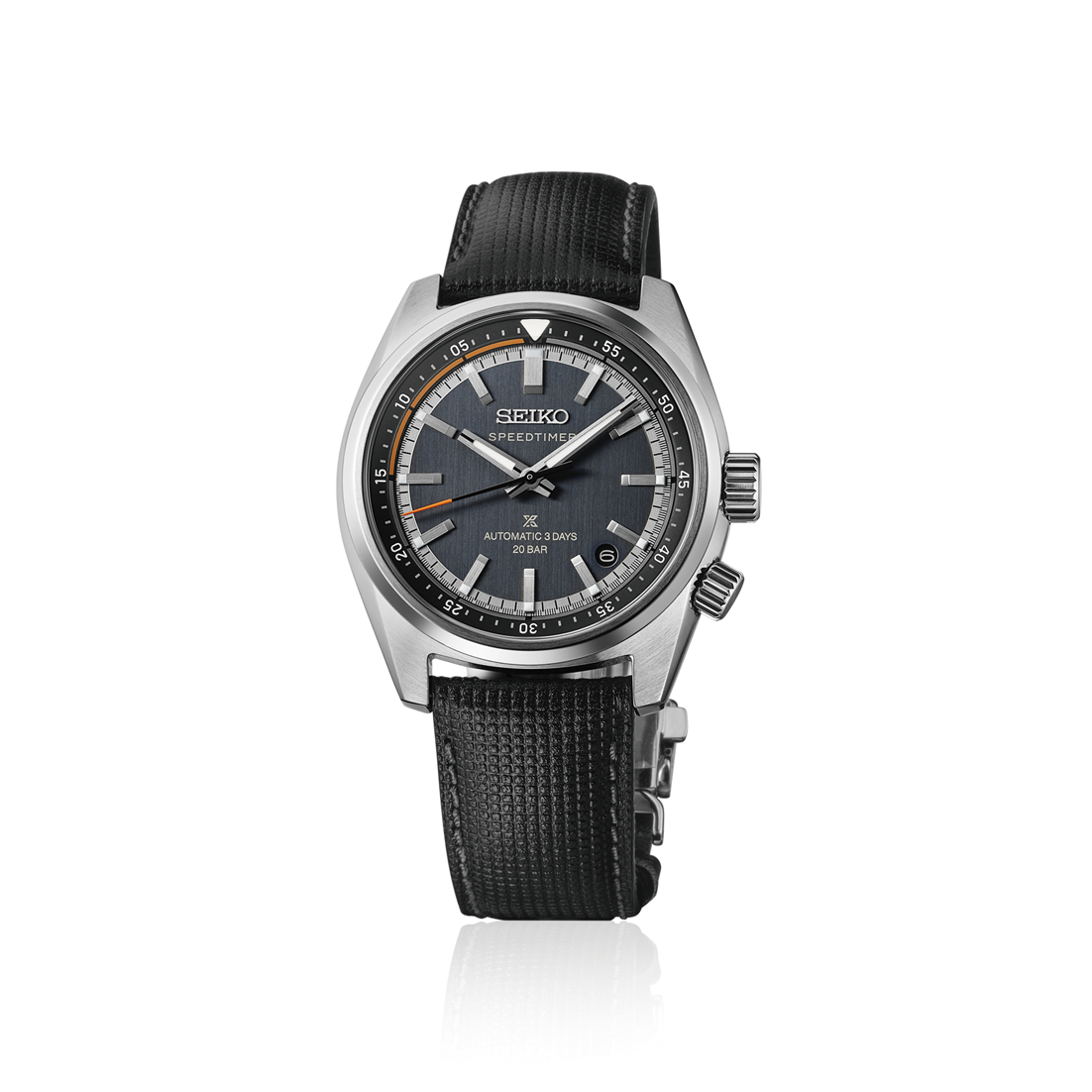 Prospex Speedtimer Auotmatico Nero Pelle 39mm
