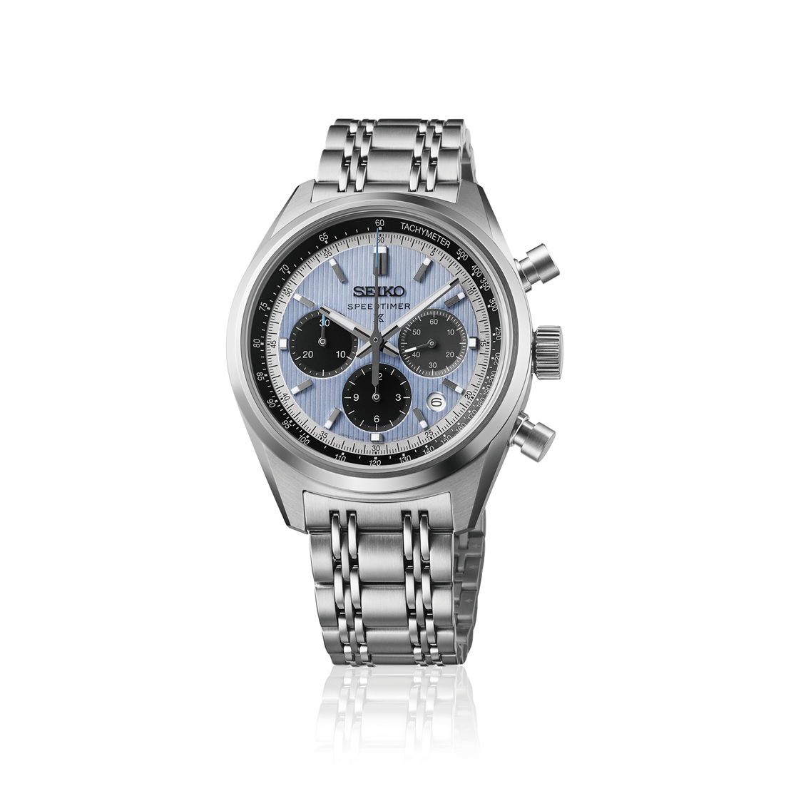 Prospex Speedtimer Automatico Azzurro Acciaio 42mm
