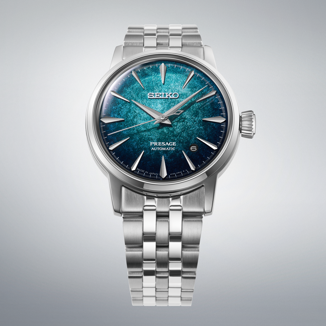 Presage Cocktail Time Acciaio Blu 38,5mm