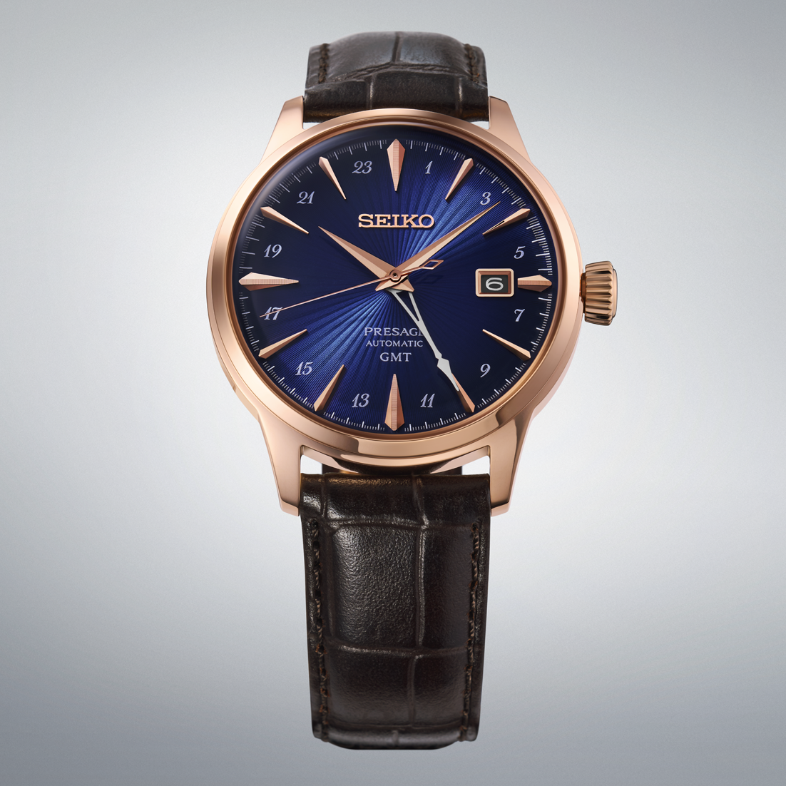Presage Cocktail Automatico GMT Pelle HCB005J1
