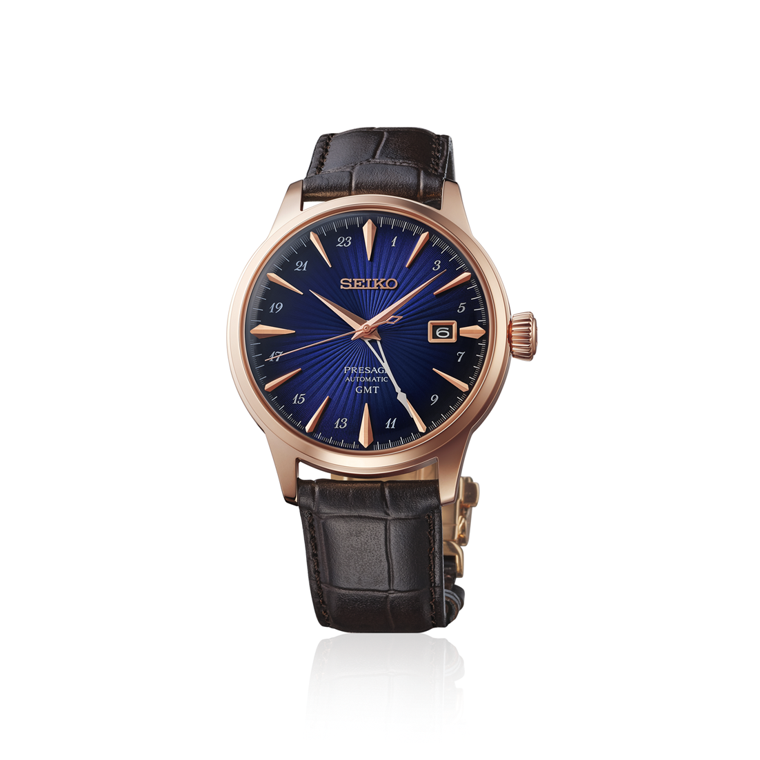 Presage Cocktail Automatico GMT Pelle HCB005J1