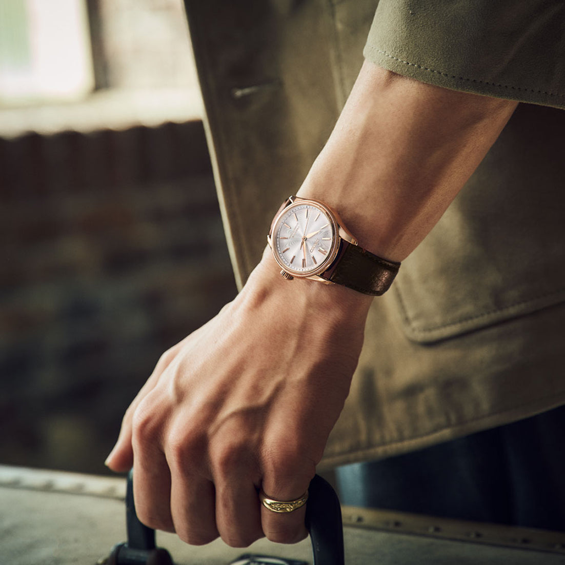 Presage Automatico Pelle 38mm Edizione Limitata