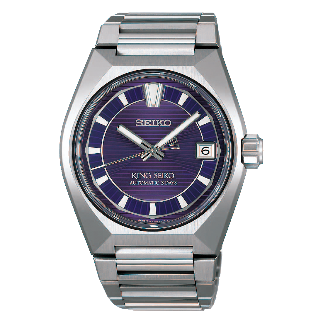 King Seiko Vanac Automatico Viola Titanio 41mm