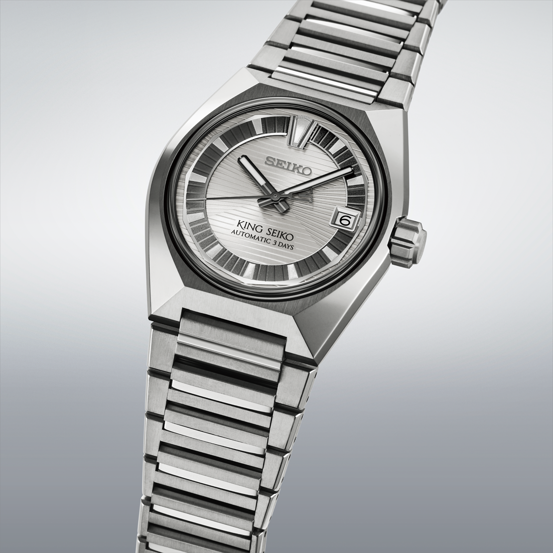 King Seiko Vanac Automatico Grigio Titanio 41mm