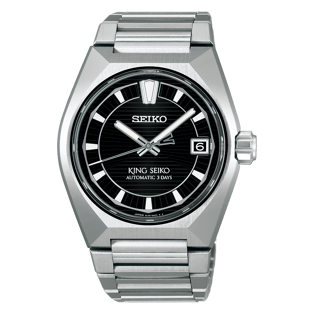 King Seiko Vanac Automatico Nero Titanio 41mm