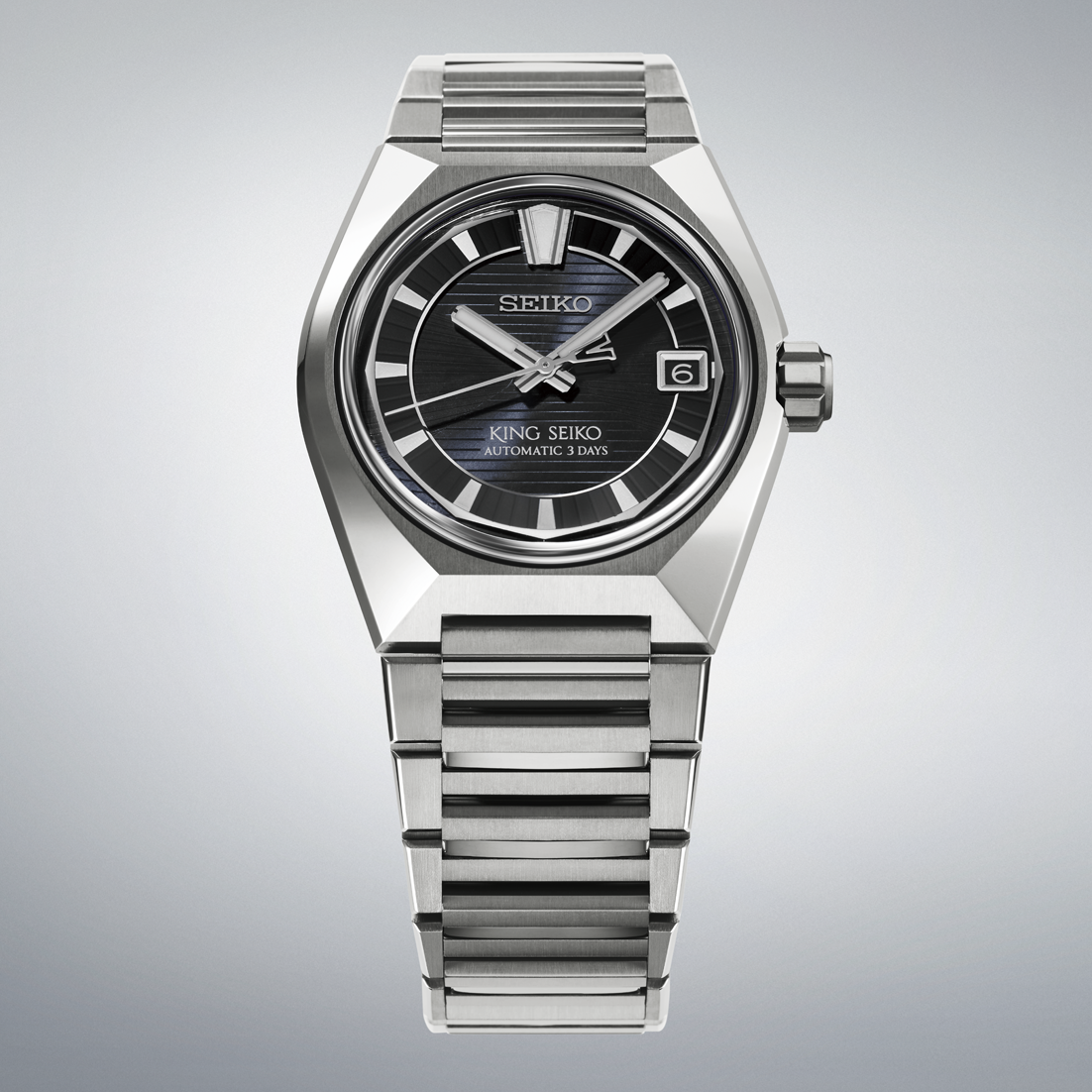 King Seiko Vanac Automatico Nero Titanio 41mm