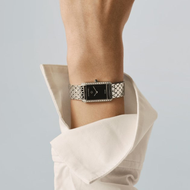 Hampton Lady Quarzo Acciaio Nero 10862
