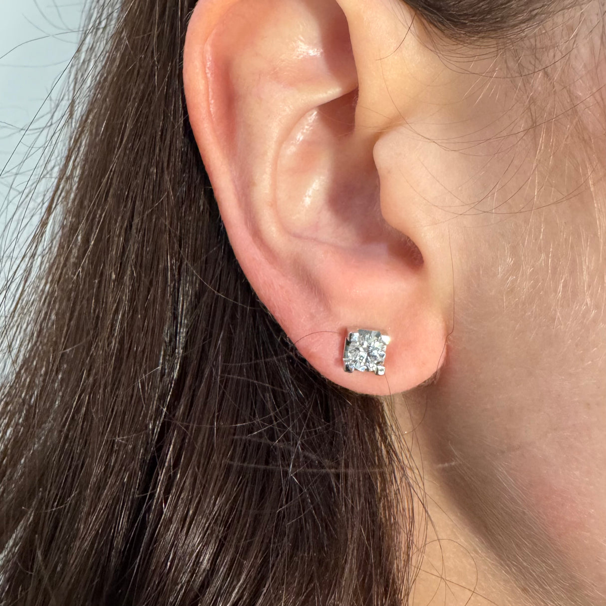 Boucles d'oreilles à point lumineux