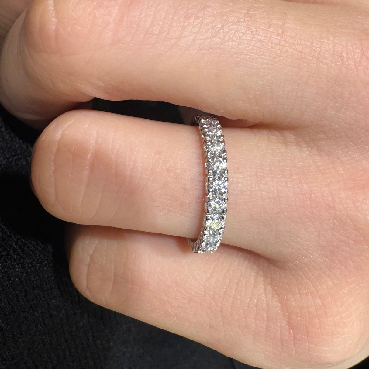 Anello Fedina Eternity Diamanti 1,28kt