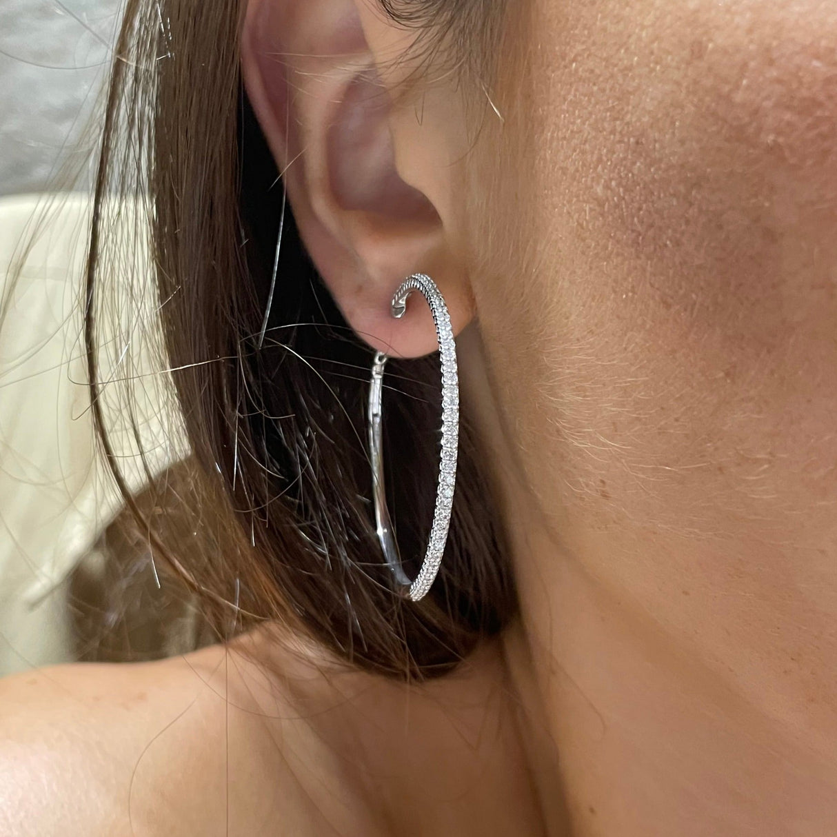 Orecchini Recarlo Cerchio-RECARLO-E01CL004/098-Gioielleria Granarelli