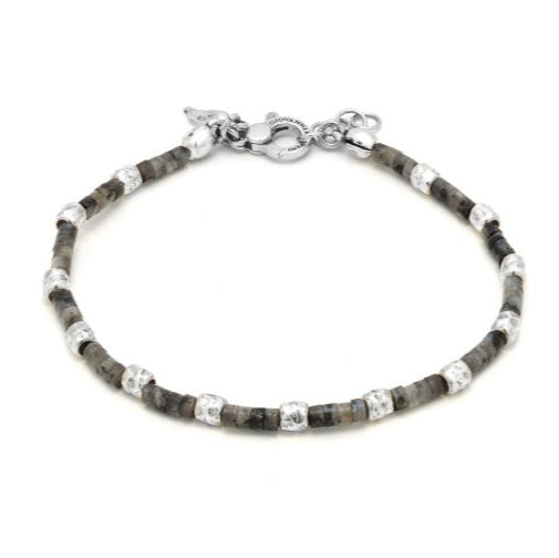 Bracciale Tango in Argento e Labradorite-Bracciali-RASPINI-Gioielleria Granarelli