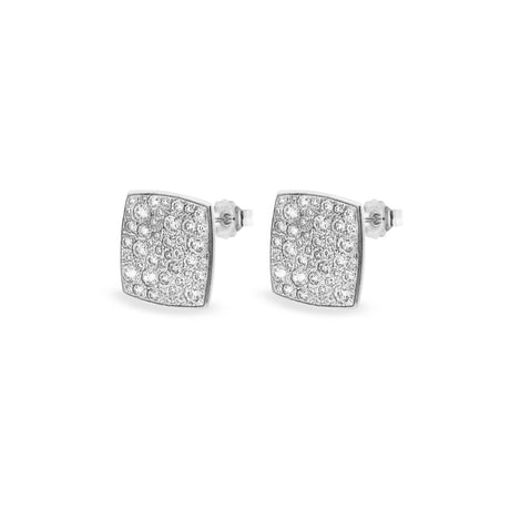 Orecchini Lobo Quadrato Pavè Oversize Stardust Ten-Orecchini-RUE DES MILLE-Gioielleria Granarelli