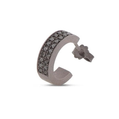 Mono Orecchino cerchietto in Titanio