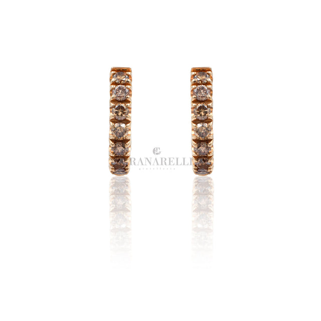 Orecchini Diamanti Brown 0.62kt-CRIVELLI-117-OR657-Gioielleria Granarelli