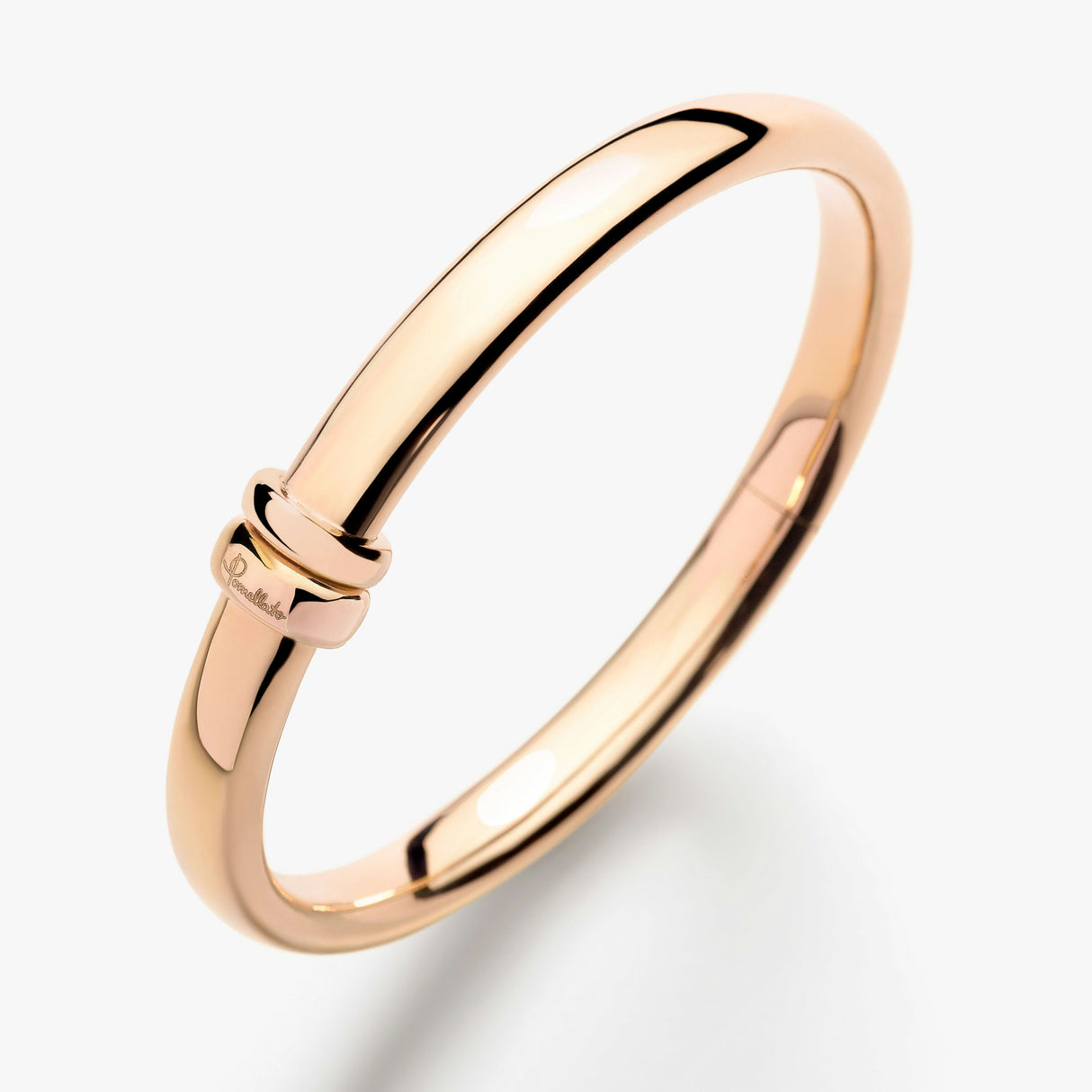 Bracciale Bangle Iconica in Oro Rosa