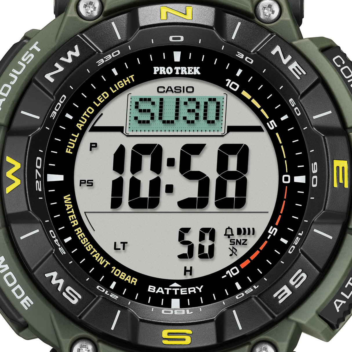 Pro Trek solar PRG-340-3ER-Orologi-CASIO-Gioielleria Granarelli