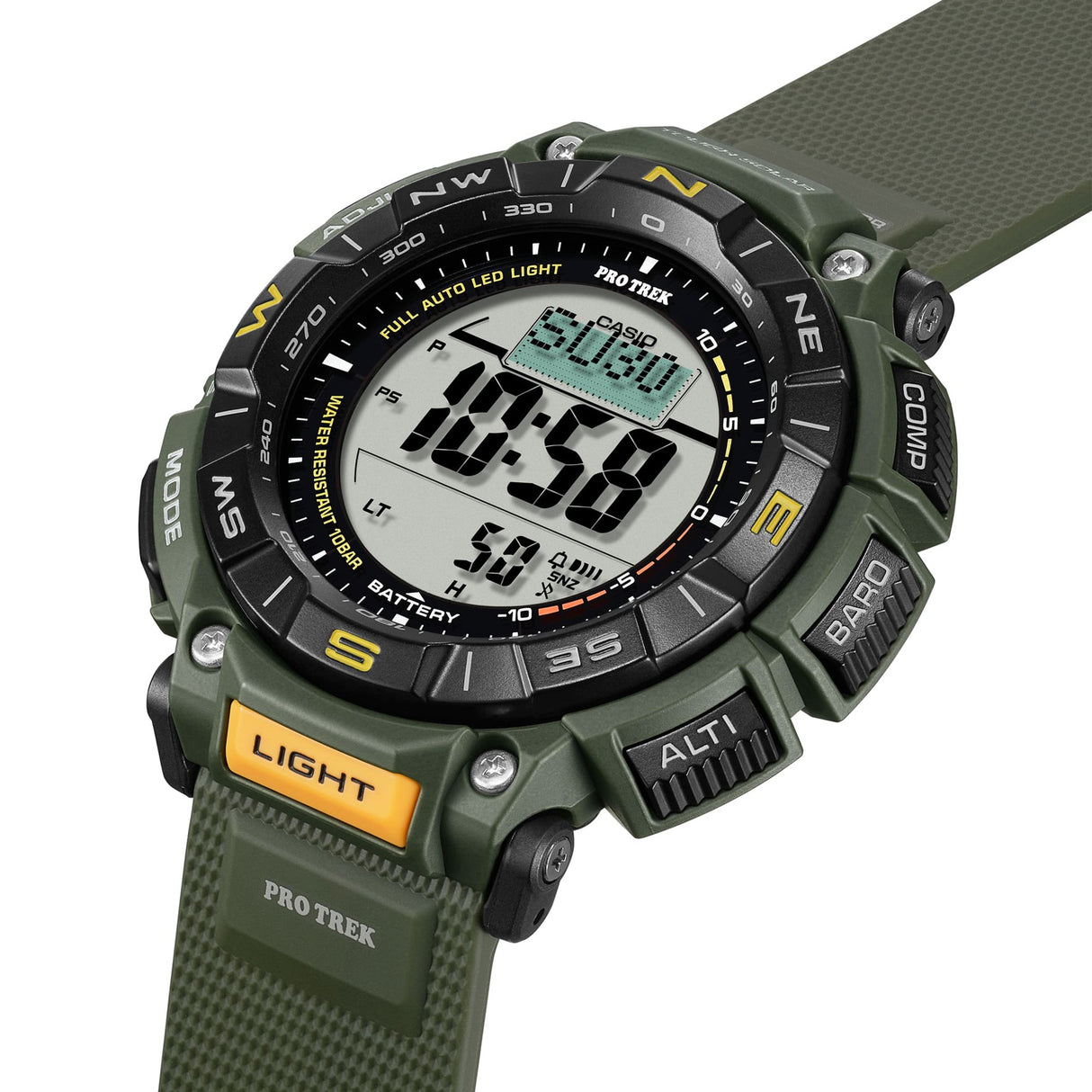 Pro Trek solar PRG-340-3ER-Orologi-CASIO-Gioielleria Granarelli