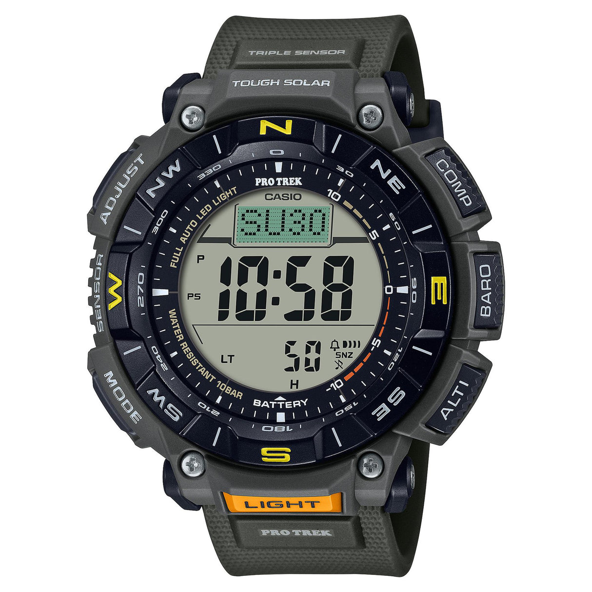 Pro Trek solar PRG-340-3ER-Orologi-CASIO-Gioielleria Granarelli
