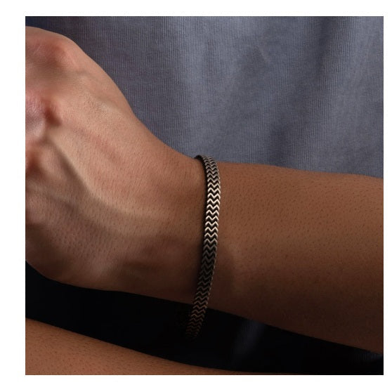 Bracciale in Argento Rail Vintage