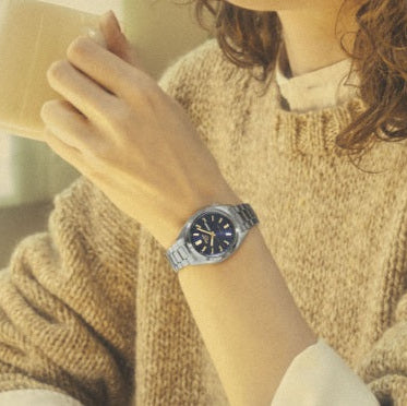 5 Sports Automatico Acciaio Blu 32mm