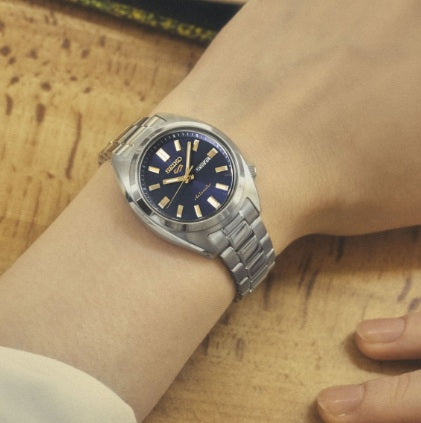 5 Sports Automatico Acciaio Blu 32mm