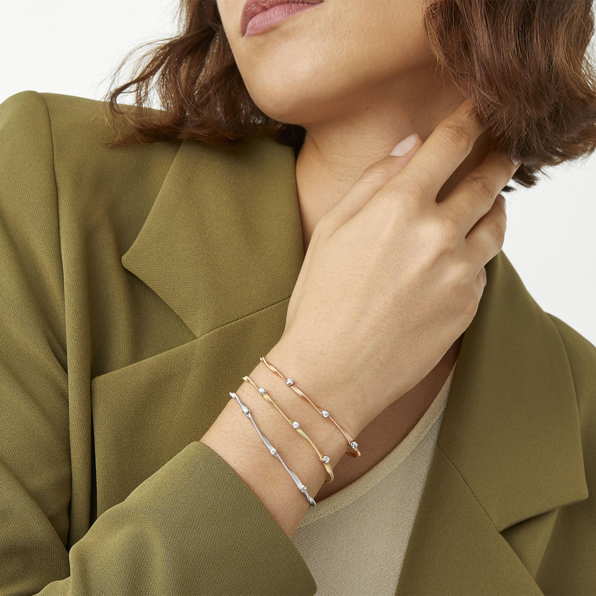 Bracciale Marco Bicego Marrakech Oro Giallo e Diamanti