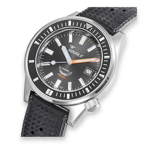 SQUALE Matic Grey Rubber MATICXSA.HT 60 ATM-Orologi-SQUALE-Gioielleria Granarelli