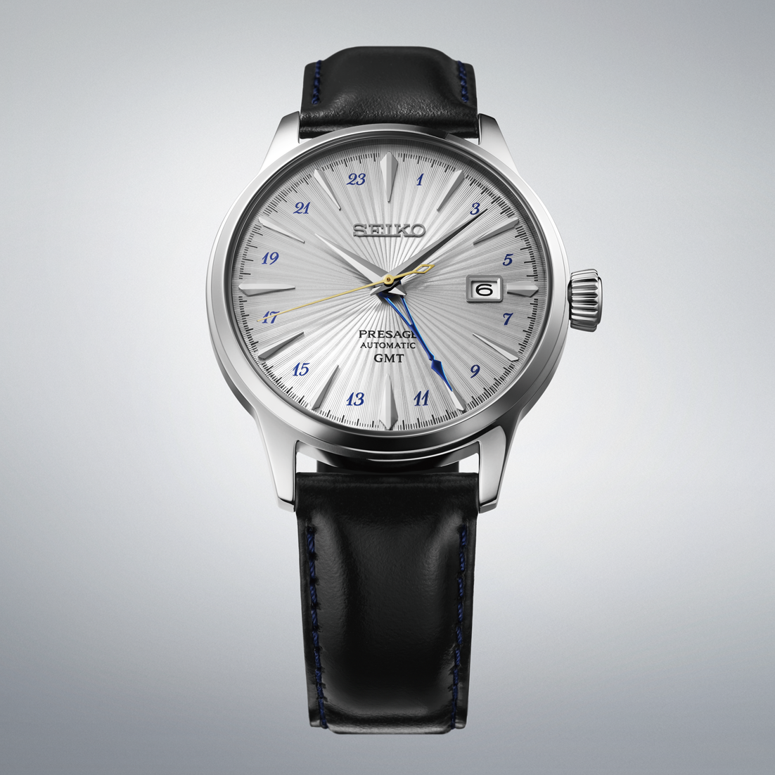 Presage Automatic GMT Pelle