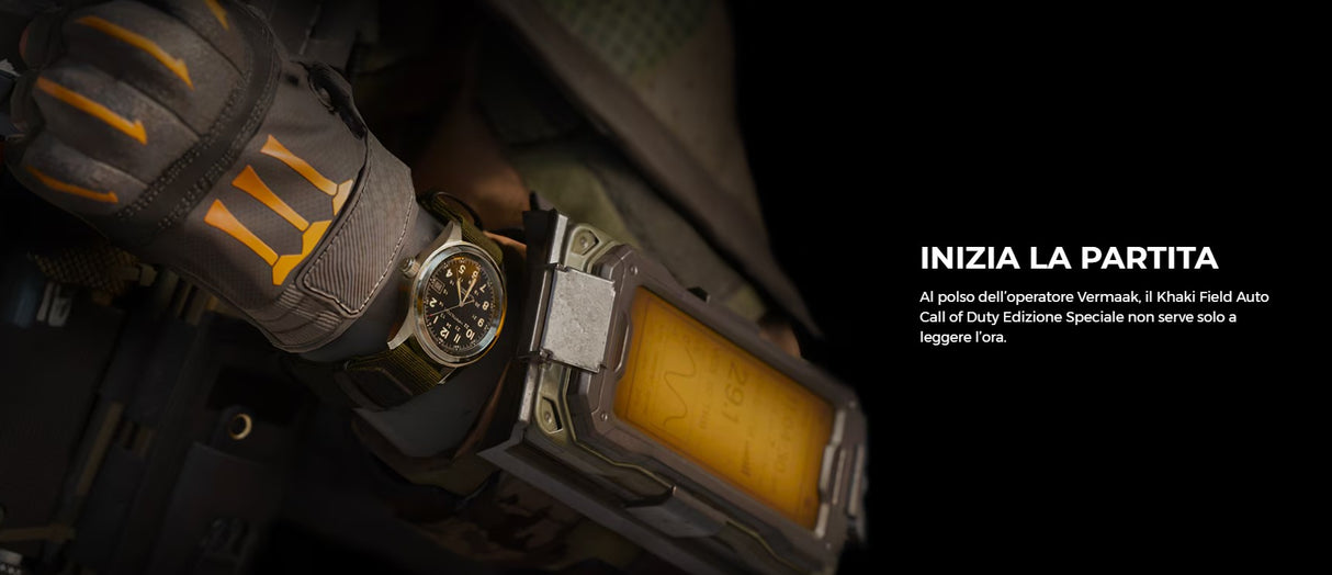 Khaki Field Automatico 38mm Call Of Duty